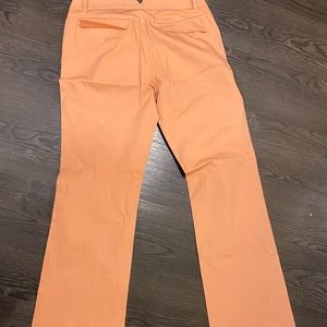 Fitted bell bottom pants